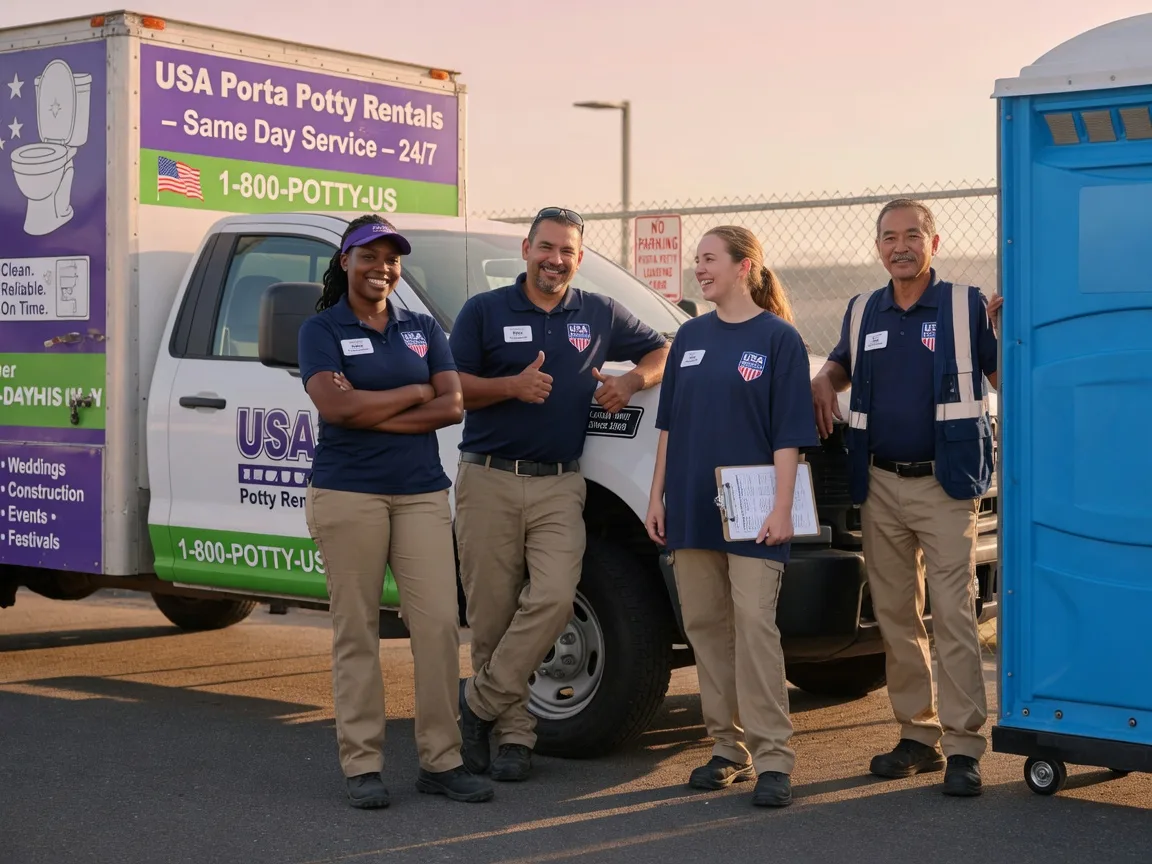 Porta Potty Rental company in Monrovia, IN